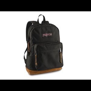 JanSport Black Backpack with Laptop Sleeve